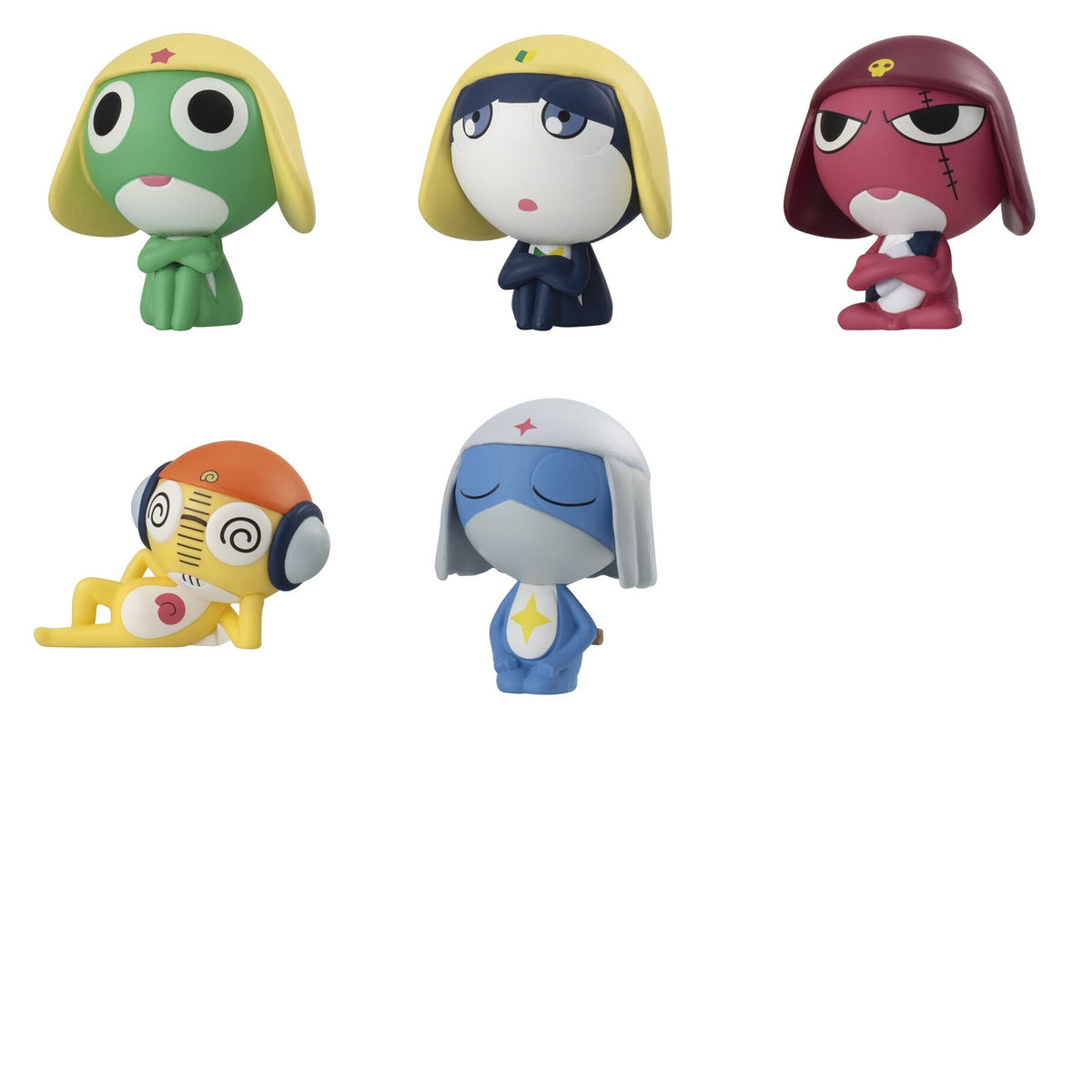 Sgt. Frog (Keroro Gunsou) New Edition complete set of 5 types