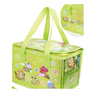 Green Sgt. Frog Kiratsuya cooler bag - detail