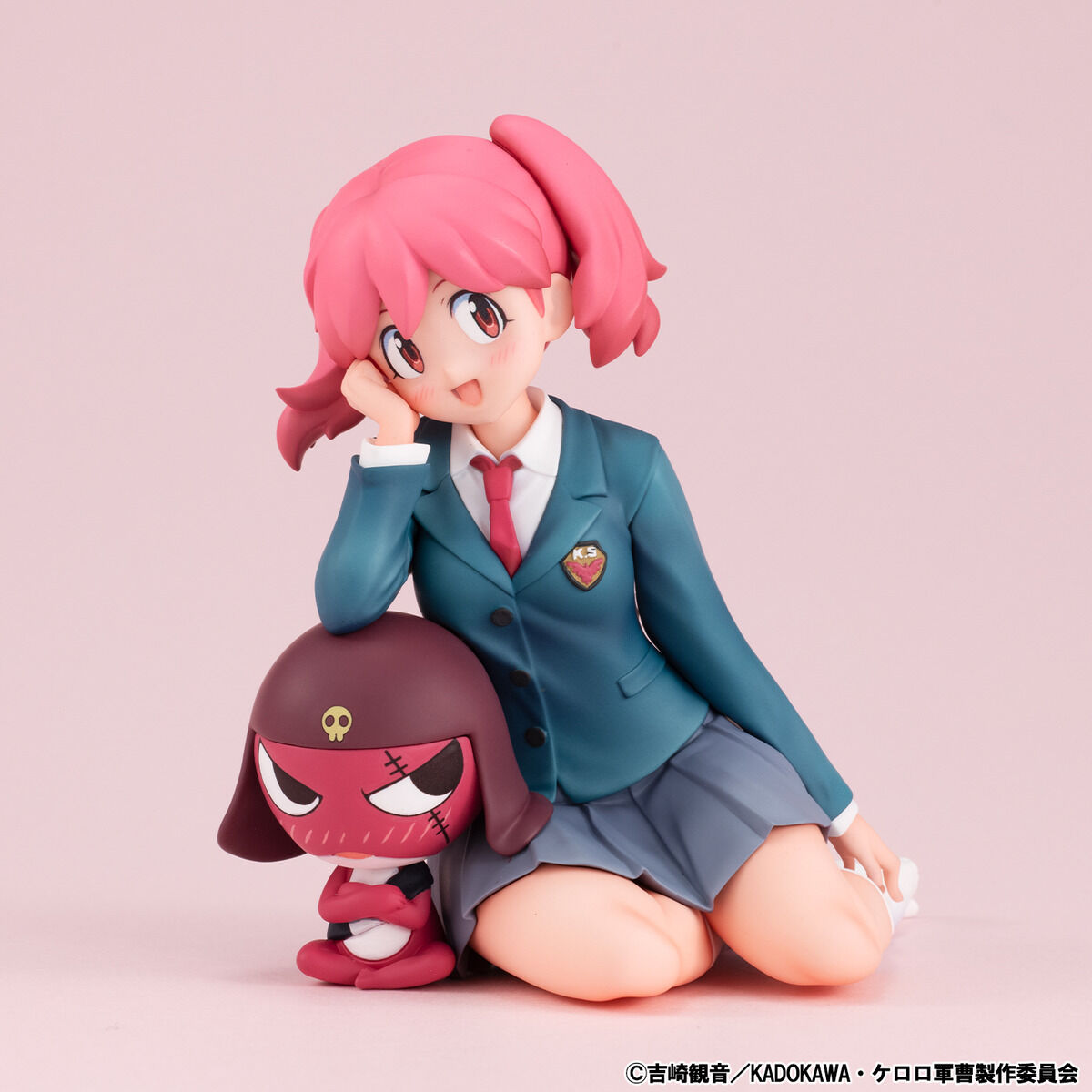 Sgt. Frog Melty Princess Natsumi Hinata and Giroro palm-sized figure, official view 3