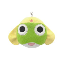 Keroro (Sergeant) plush mascot mirror - front detail