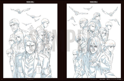 Shingeki No Kyojin (ATTACK ON TITAN) - The Final Season Part 1 - Key Animation Book
