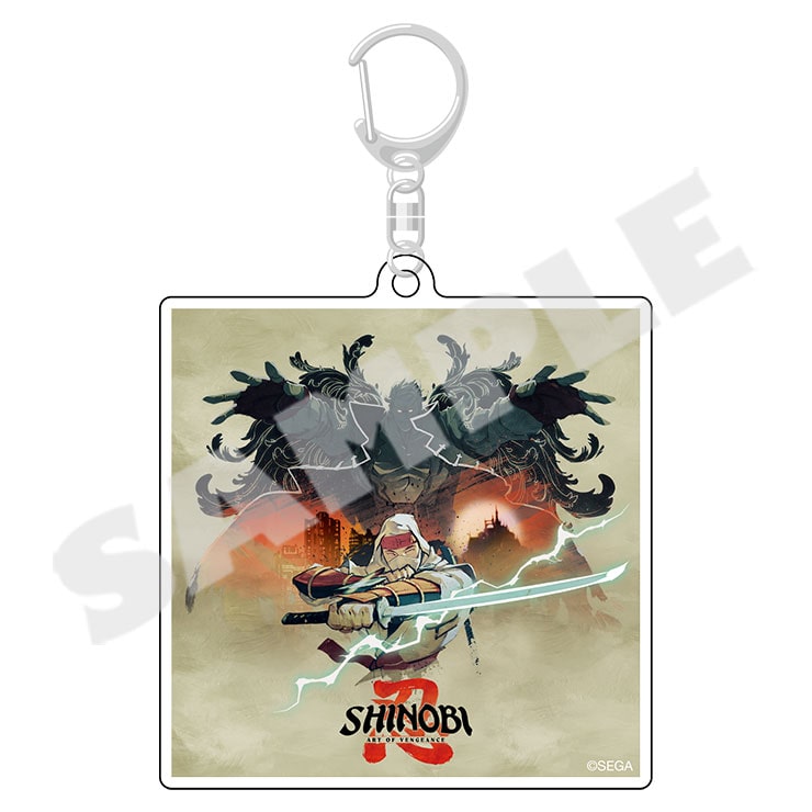 SHINOBI: Art of Vengeance - Acrylic Keychain, official alternate view