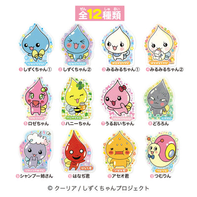 Shizuku-chan Kirapuru Stickers Japanese edition twelve sticker designs