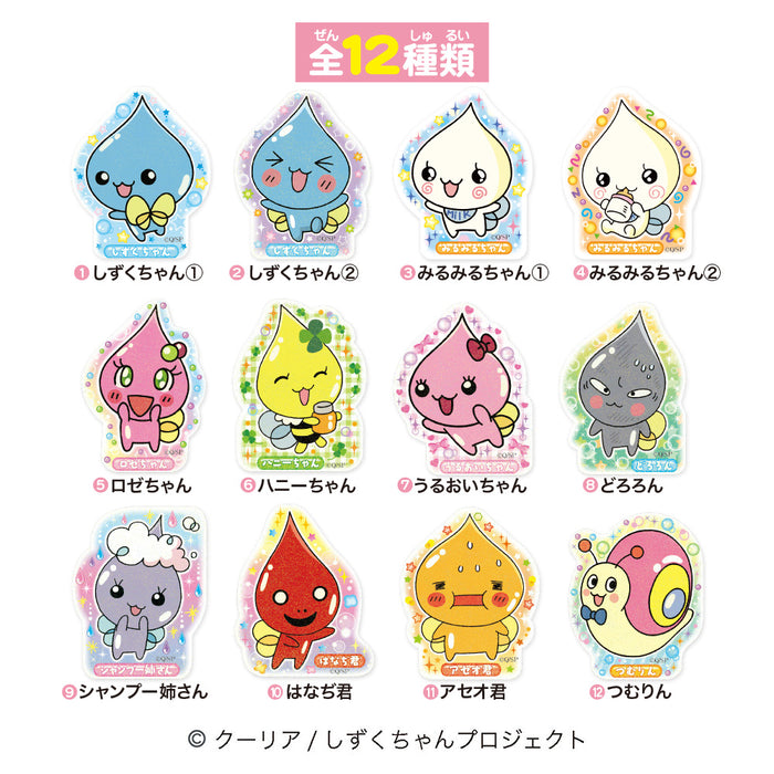 Shizuku-chan Kirapuru Stickers with Gum - 12-Pack Box – JumpIchiban