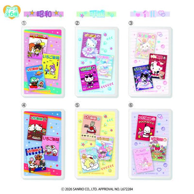Sanrio Strawberry News LOVELETS 3 Candy & Stickers - Pack (12 Packs) RANDOM - official product image 2