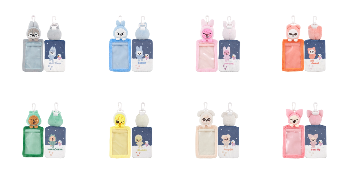 SKZOO x Gigo Exclusive - Fluffy Pass Case (8 Types) [Pre-Order Nov