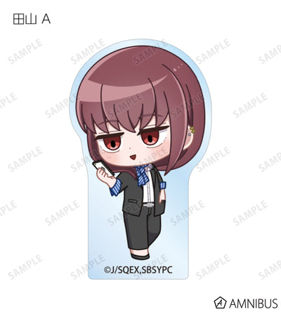 Chibi Acrylic Mascot BOX (8 Packs) - official product view 2 - Smoking Behind the Supermarket with You