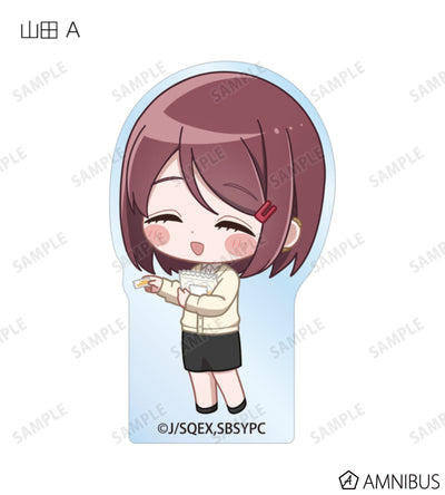 Chibi Acrylic Mascot BOX (8 Packs) - official product view 5 - Smoking Behind the Supermarket with You