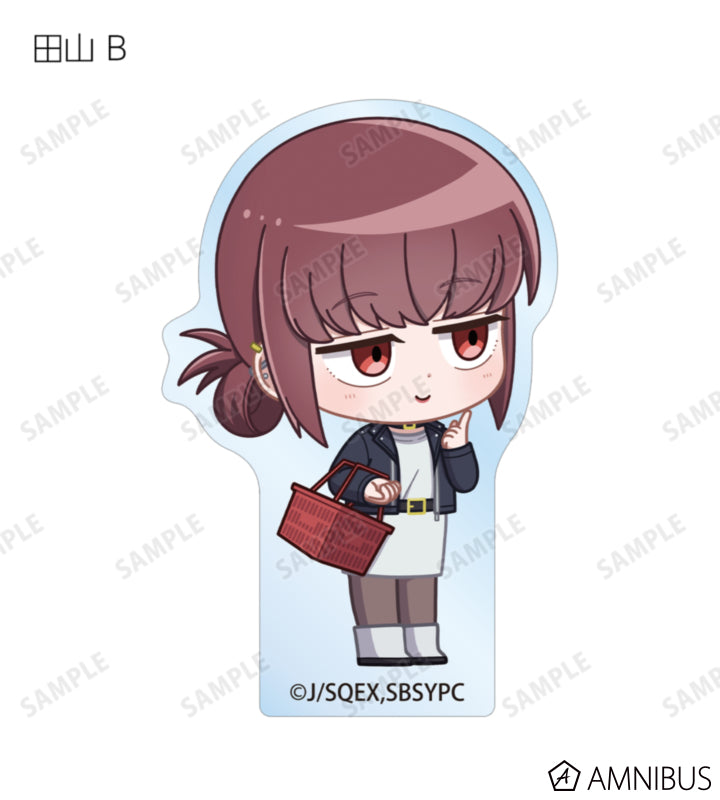 Chibi Acrylic Mascot BOX (8 Packs) - official product view 6 - Smoking Behind the Supermarket with You