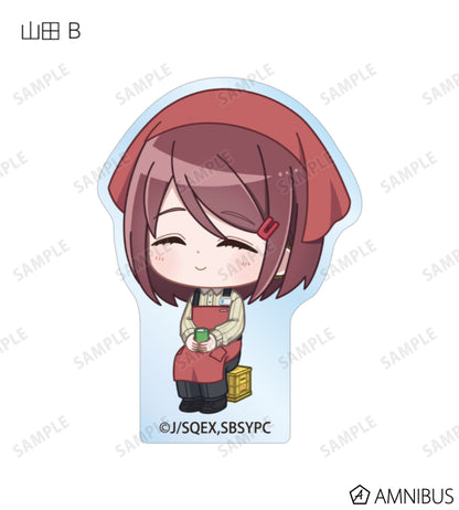 Chibi Acrylic Mascot BOX (8 Packs) - official product view 9 - Smoking Behind the Supermarket with You