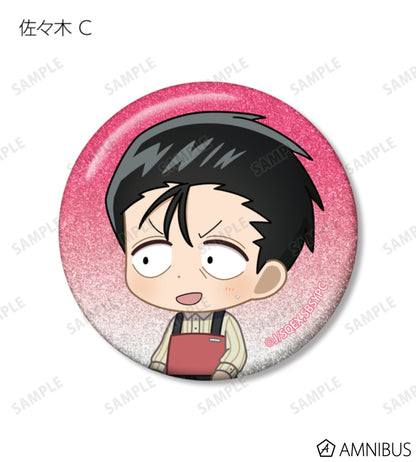 Chibi Glitter Tin Badge BOX (12 Packs) - official product view 7 - Smoking Behind the Supermarket with You