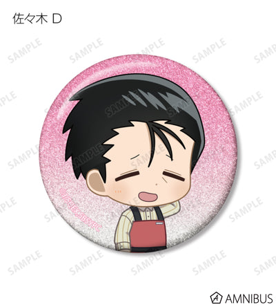 Chibi Glitter Tin Badge BOX (12 Packs) - official product view 8 - Smoking Behind the Supermarket with You