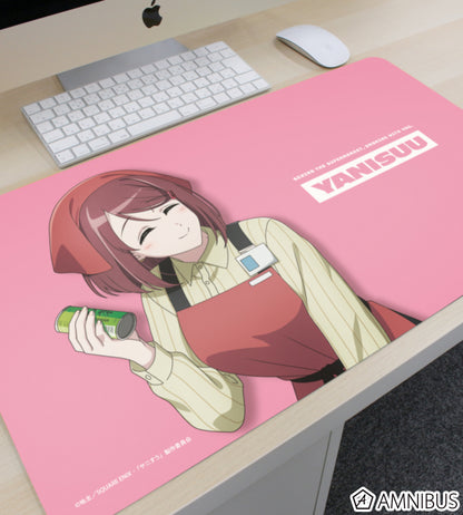 Yamada Multi Desk Mat - official product view 2 - Smoking Behind the Supermarket with You