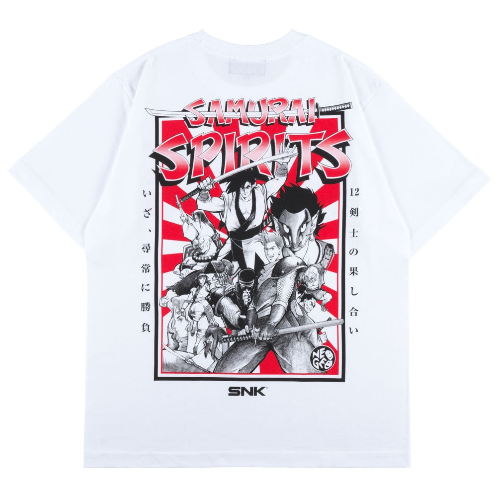SNK - Samurai Shodown T-Shirt - White — back view