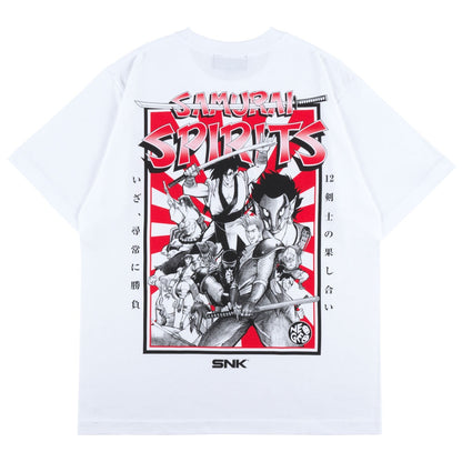 SNK - Samurai Shodown T-Shirt - White — back view