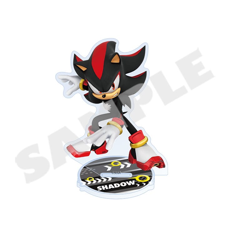 Sonic the Hedgehog acrylic stand - Shadow with character base