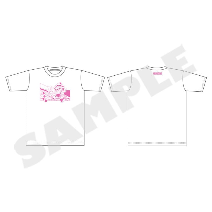 Sonic Wallpaper Cover Story tshirts - Sonic & Amy front and back