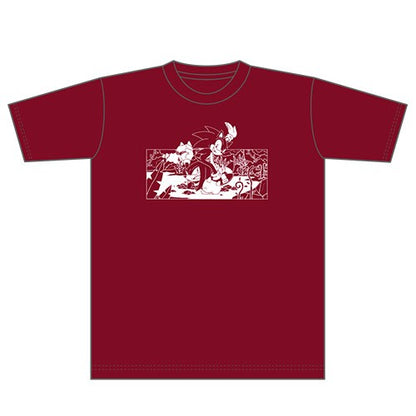 Sonic Wallpaper Cover Story tshirts - Sonic & Knuckles front