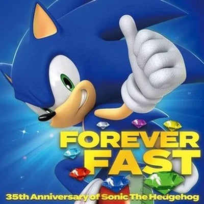 Sonic the Hedgehog - Forever Fast 35th Anniversary 2CD - cover