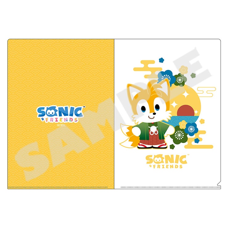 Sonic & Friends Winter Outing a4 clear files - Tails