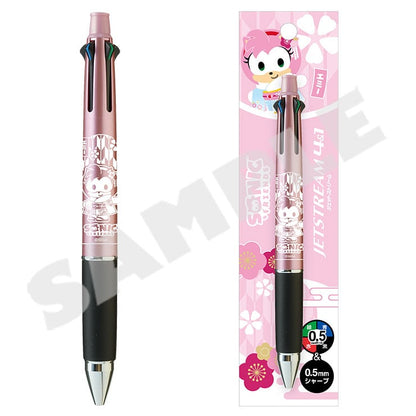 Sonic & Friends Winter Outing Jetstream pen - Amy packaging and details