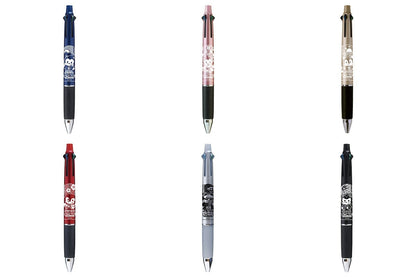Sonic & Friends Winter Outing jetstream pens - six-model set