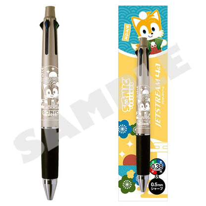 Sonic & Friends Winter Outing Jetstream pen - Tails packaging and details