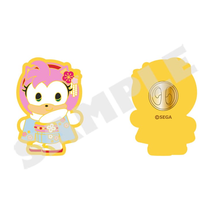 Sonic & Friends Winter Outing pins - Amy