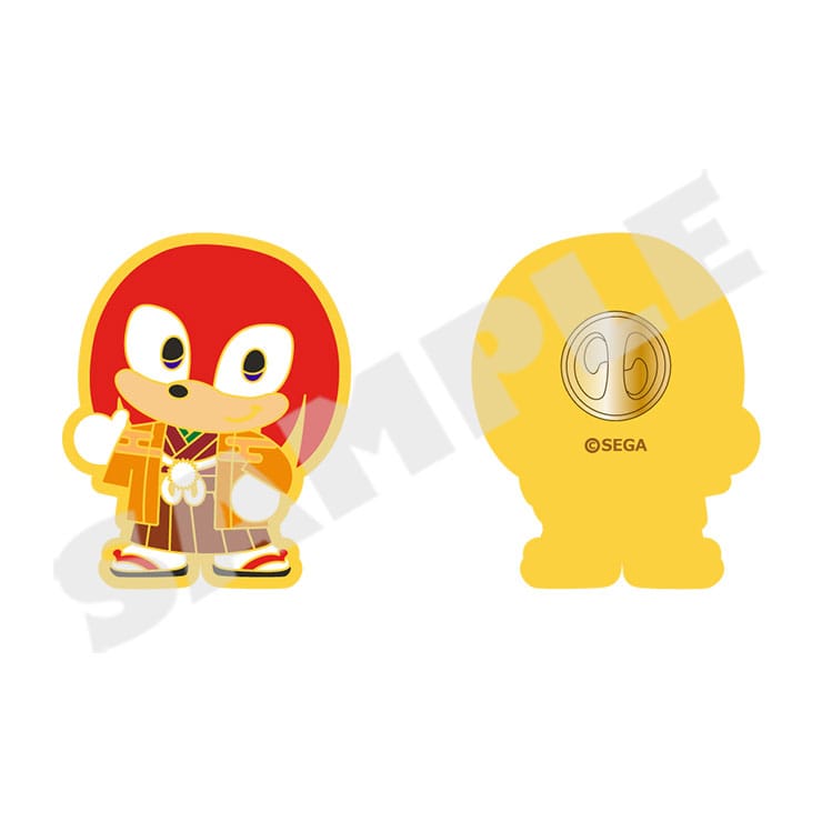 Sonic & Friends Winter Outing pins - Knuckles