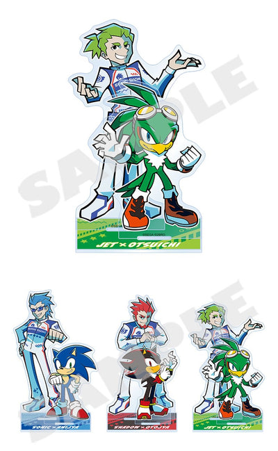 Sonic Racing CrossWorlds 2BRO x Sonic acrylic stands Jet detail view