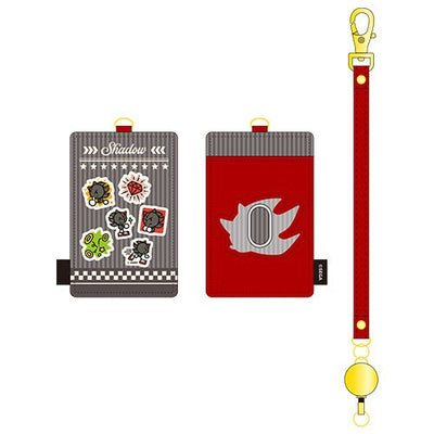 Sonic Racing CrossWorlds Shadow IC card case and retractable strap overview