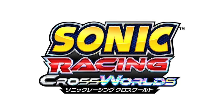 Sonic Racing: CrossWorlds - PS4 (Japanese Physical Edition) — official title artwork
