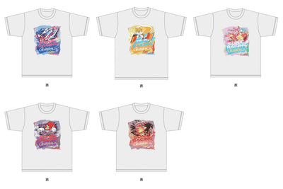 Sonic Racing CrossWorlds Street Art T-shirt Complete Set front view