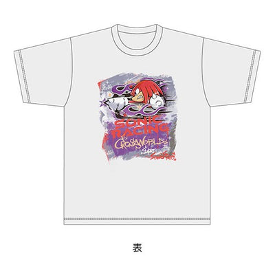 Sonic Racing CrossWorlds Street Art T-shirt Knuckles front view