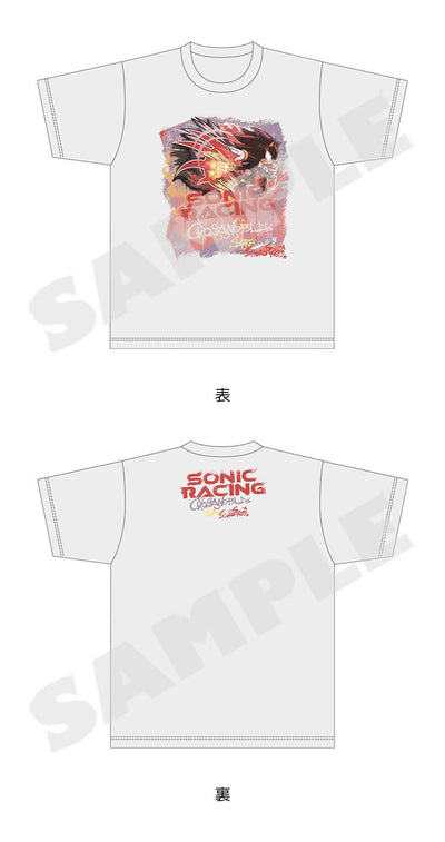 Sonic Racing CrossWorlds Street Art T-shirt Shadow front and back details