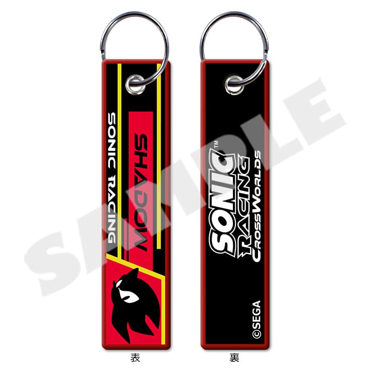 Sonic Racing CrossWorlds Shadow flight tag front and back