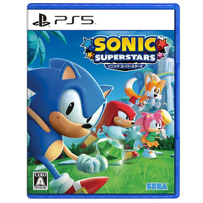 Sonic Superstars - PS5 / PS4 (Japanese Physical Edition) — official product artwork