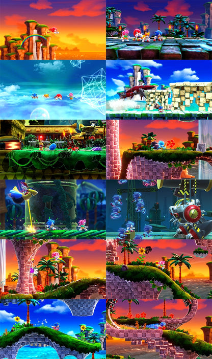Sonic Superstars - PS5 / PS4 (Japanese Physical Edition) — official gameplay images