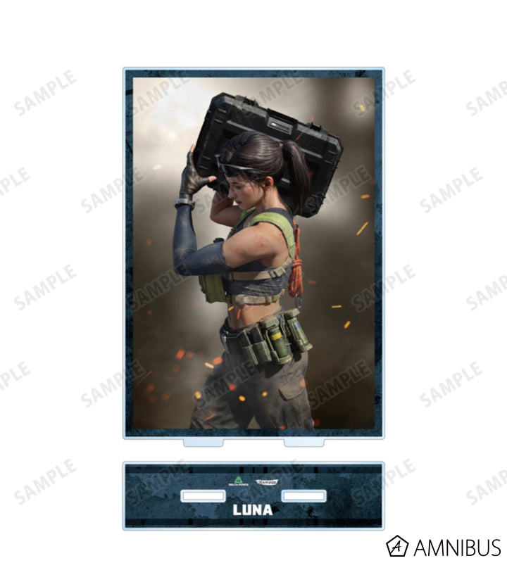 Delta Force Luna BIG Acrylic Stands (14 Types) official view 2