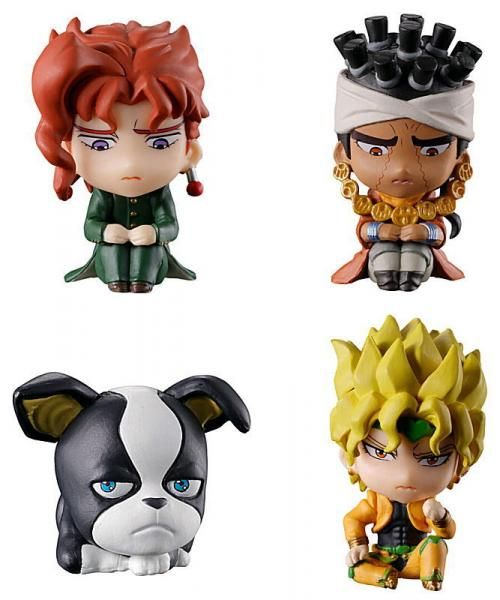 Jojo's Bizarre Adventure Machiboke - Stardust Crusaders 02 Complete Set Of 4 Types
