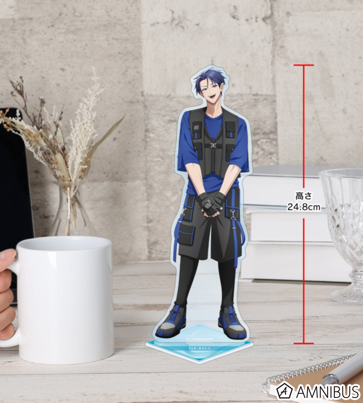 The Daily Life of a Part-Time Torturer Sero Newly Illustrated Tactical Fashion Ver. Extra-Large Acrylic Stand official view 3