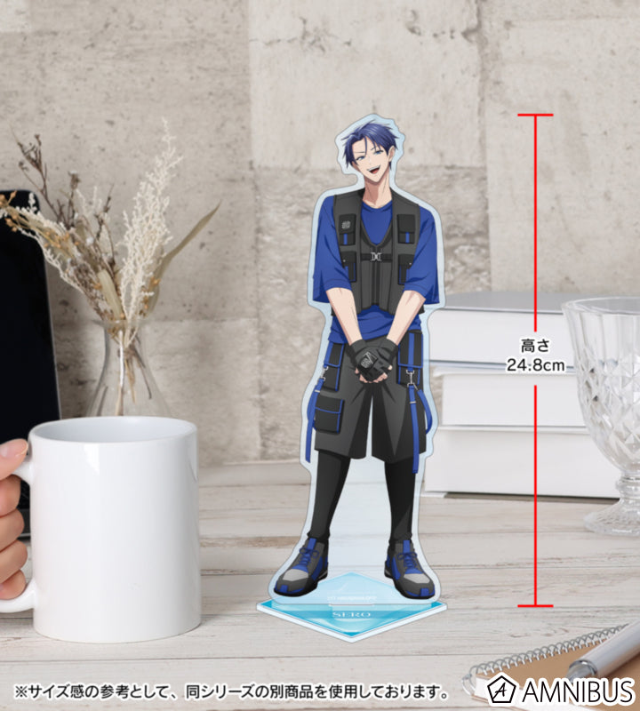 The Daily Life of a Part-Time Torturer Hugh Newly Illustrated Tactical Fashion Ver. Extra-Large Acrylic Stand official view 3