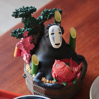 Spirited Away Auspicious No-Face Pine Bamboo and Plum Ornament - official view 2
