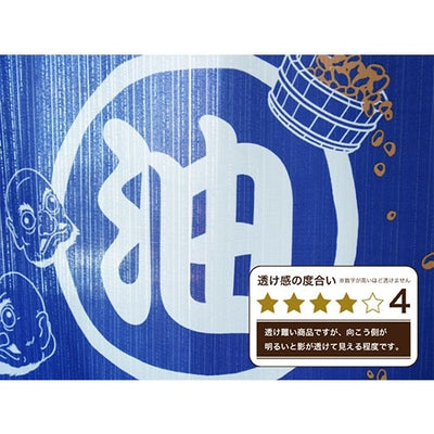 Spirited Away Bathhouse Noren Curtains (3 Types) - Blue - Bathhouse - official view 9