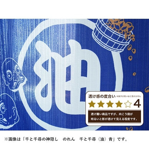 Spirited Away Bathhouse Noren Curtains (3 Types) - Red - Bathhouse - official view 12