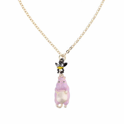Spirited Away Boh Mouse and Fly-Bird Necklace - official view 4