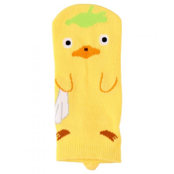 Spirited Away Character Sneaker Socks 23-25 cm (3 Types) - Otori-sama Yellow - official view 5