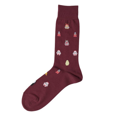 Spirited Away Fukuske 140th Anniversary All-Over Socks 25-27 cm - official view 1