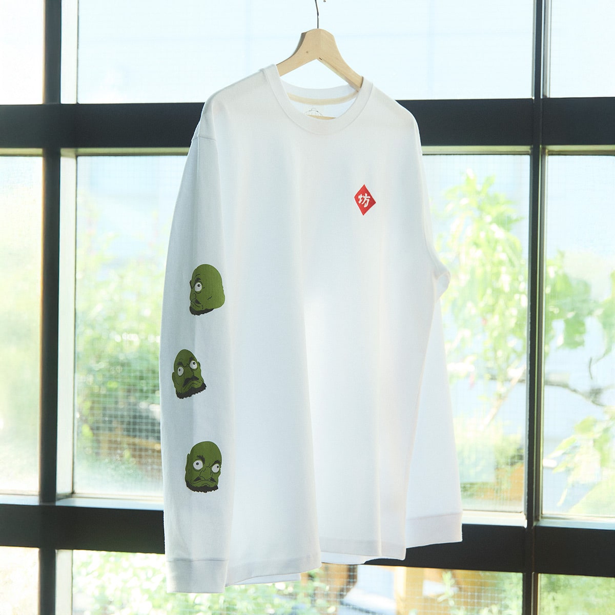 Spirited Away GBL Kashira Long-Sleeve T-Shirt - official view 5