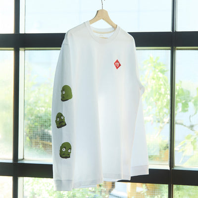 Spirited Away GBL Kashira Long-Sleeve T-Shirt - official view 5
